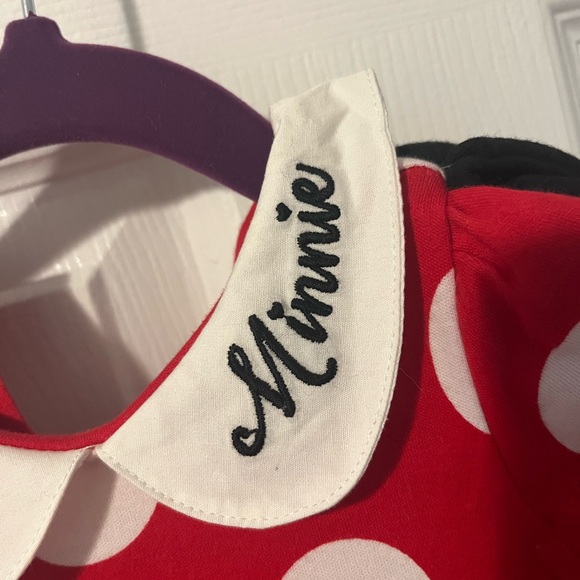 Red Polka Dot Minnie Mouse Dress - Picture 2 of 6